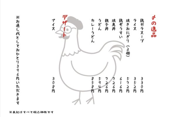 メニュー